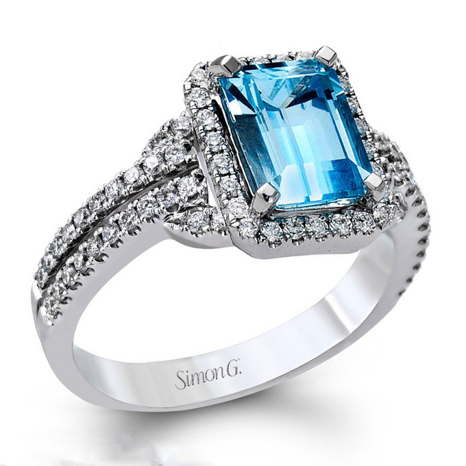 Colored Diamond Engagement Rings
 Colored engagement rings for bride bring more impression