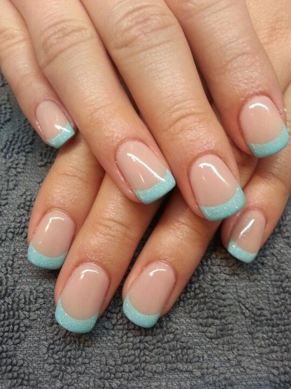 Colored French Tip Nail Designs
 25 Trendy & Classy French Manicure Ideas Pretty Designs