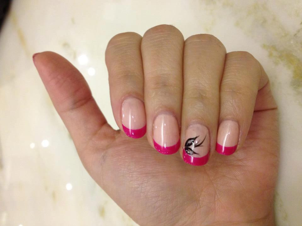 Colored French Tip Nail Designs
 Colored French Manicure