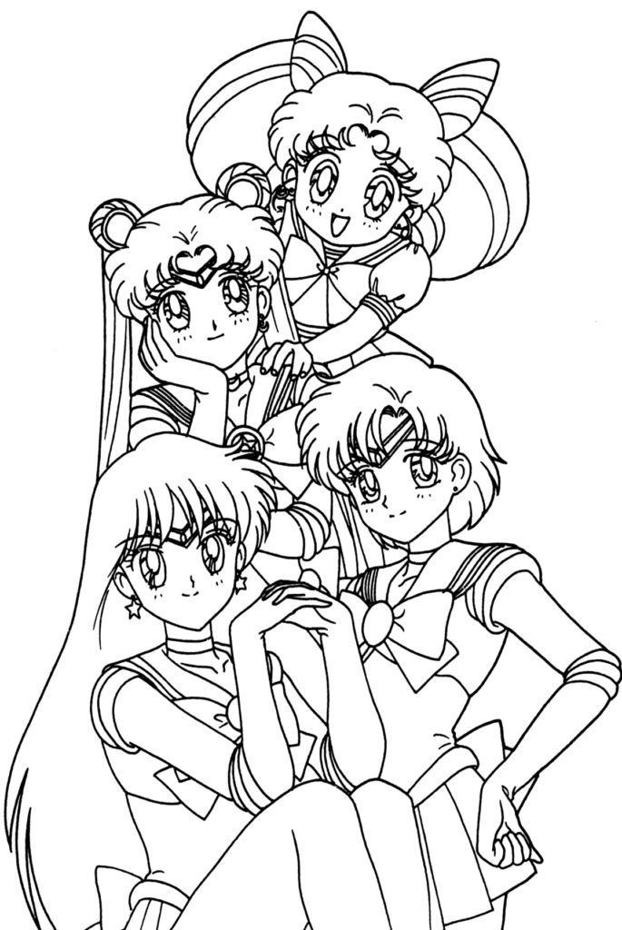 Coloring Book For Girls
 Anime Coloring Pages ic Book Coloring Pages