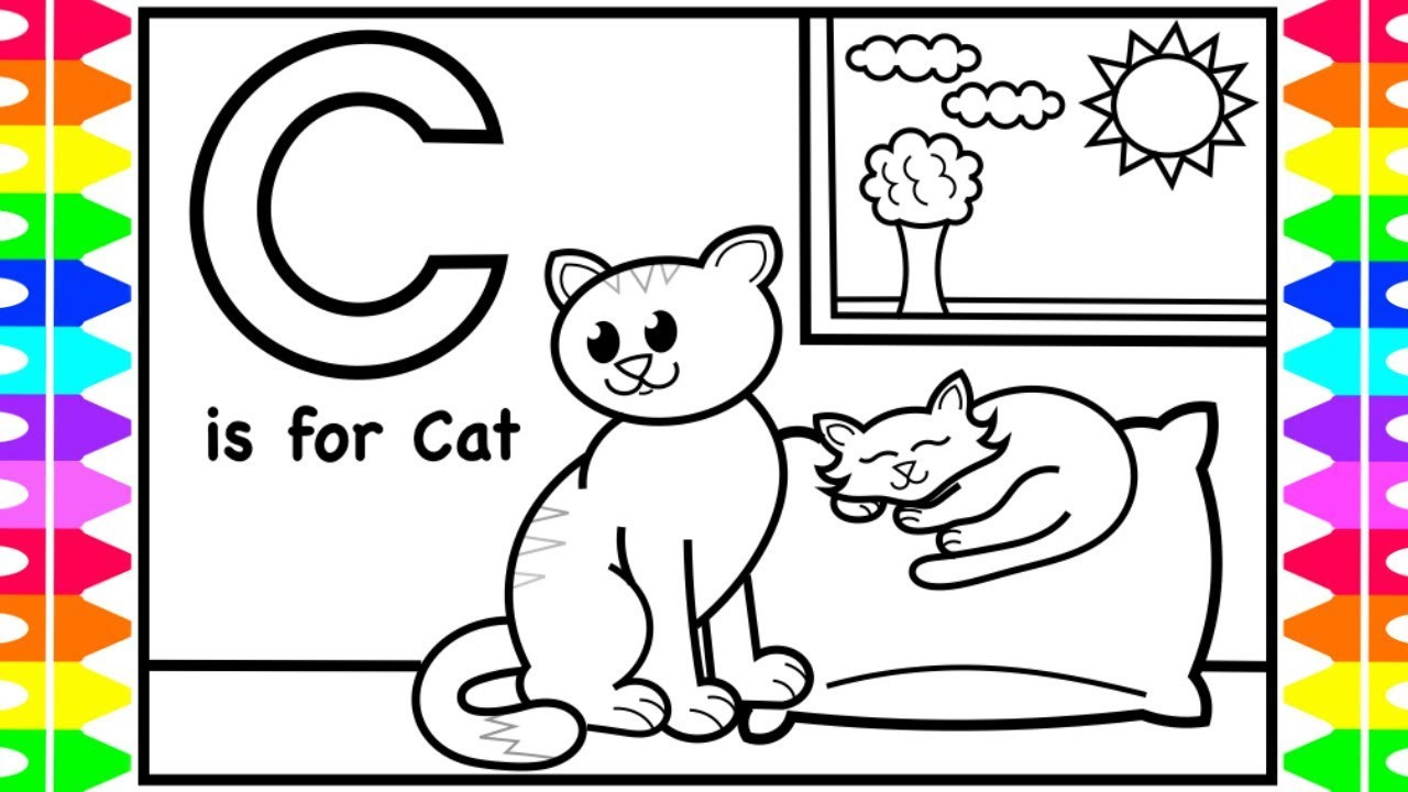 Coloring Book For Kids
 ABC Coloring Pages for Kids