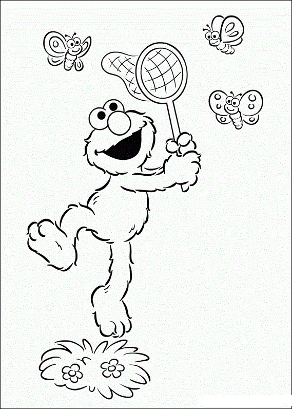 Coloring Book For Toddlers Free
 Free Printable Elmo Coloring Pages For Kids