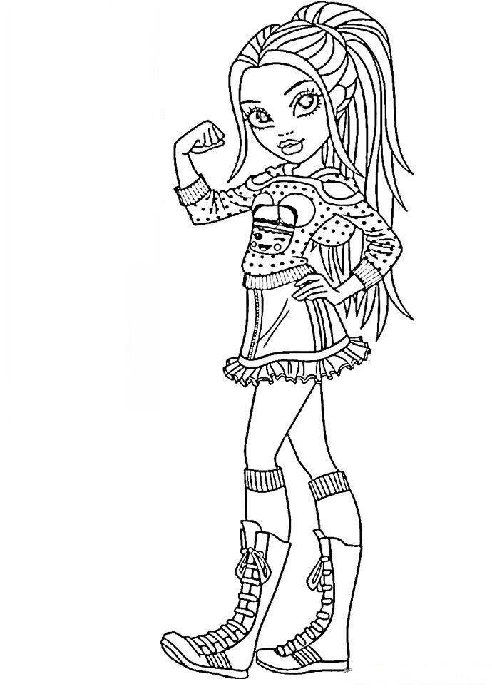 Coloring Book Pages Girls
 Moxie coloring pages for girls to print for free