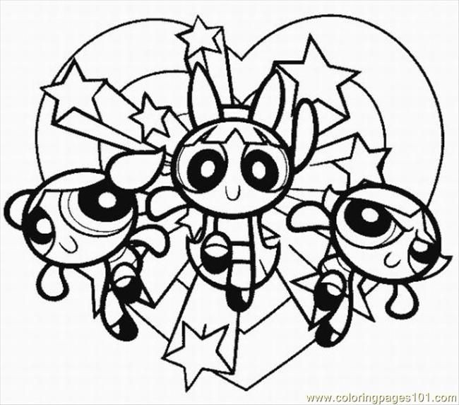 Coloring Book Pages Girls
 Powerpuff Girls coloring pages