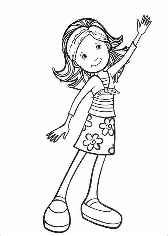 Coloring Book Pages Girls
 Groovy Girls Coloring Pages