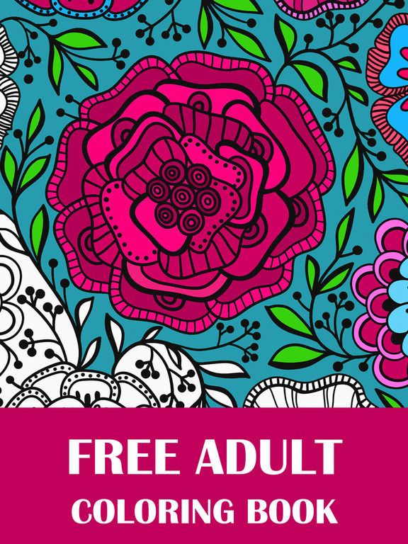Coloring Books For Adults Apps
 App Shopper Coloring Book for Adults Free Adult Coloring