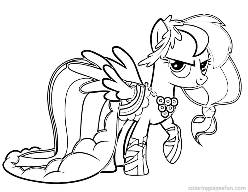 Coloring Books For Little Girls
 My Little Pony Coloring pages