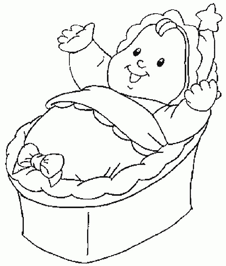 Coloring Page Baby
 Free Printable Baby Doll Coloring Pages Coloring Home