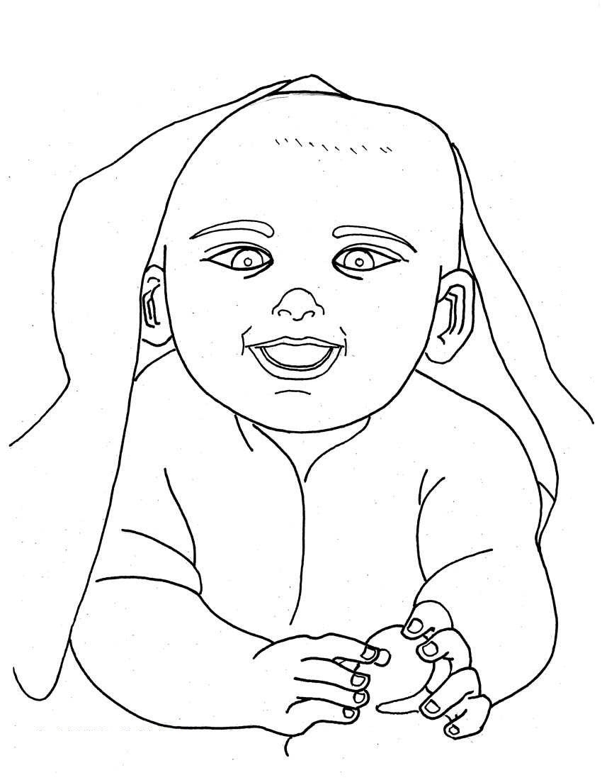 Coloring Page Baby
 Free Printable Baby Coloring Pages For Kids