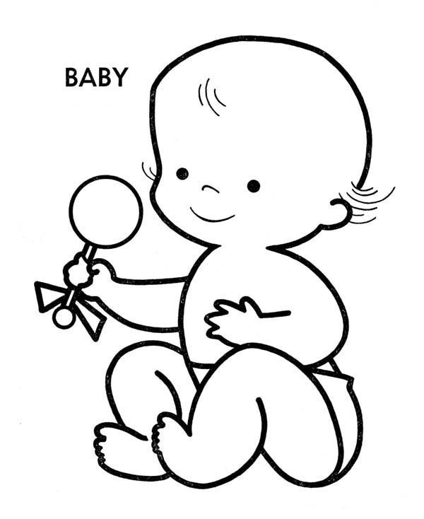 Coloring Page Baby
 Baby moses coloring page Coloring pages for kids