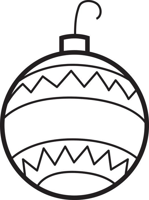 Coloring Pages Christmas Ornaments Printable
 Christmas Ornaments Coloring Page 2