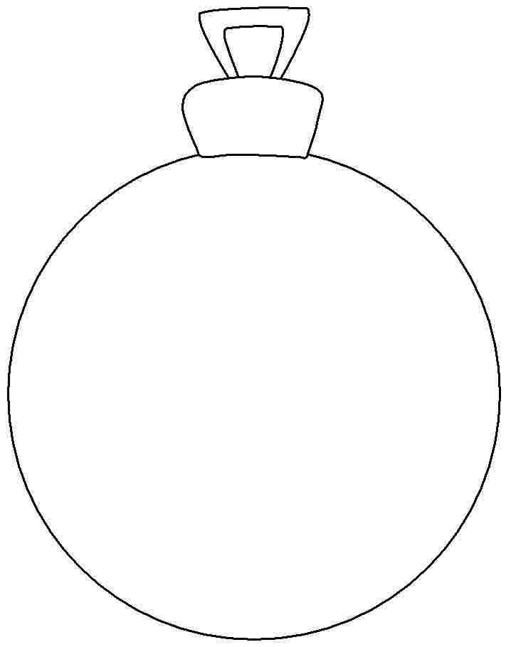 Coloring Pages Christmas Ornaments Printable
 coloured Christmas Ornament Coloring Pages