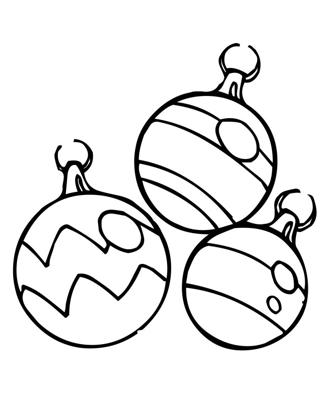 Coloring Pages Christmas Ornaments Printable
 Christmas Ornament Coloring Pages Best Coloring Pages