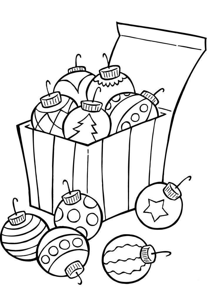 Coloring Pages Christmas Ornaments Printable
 Christmas Ornaments Coloring Pages