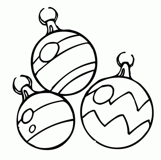 Coloring Pages Christmas Ornaments Printable
 Christmas ornaments Free Printable Coloring Pages