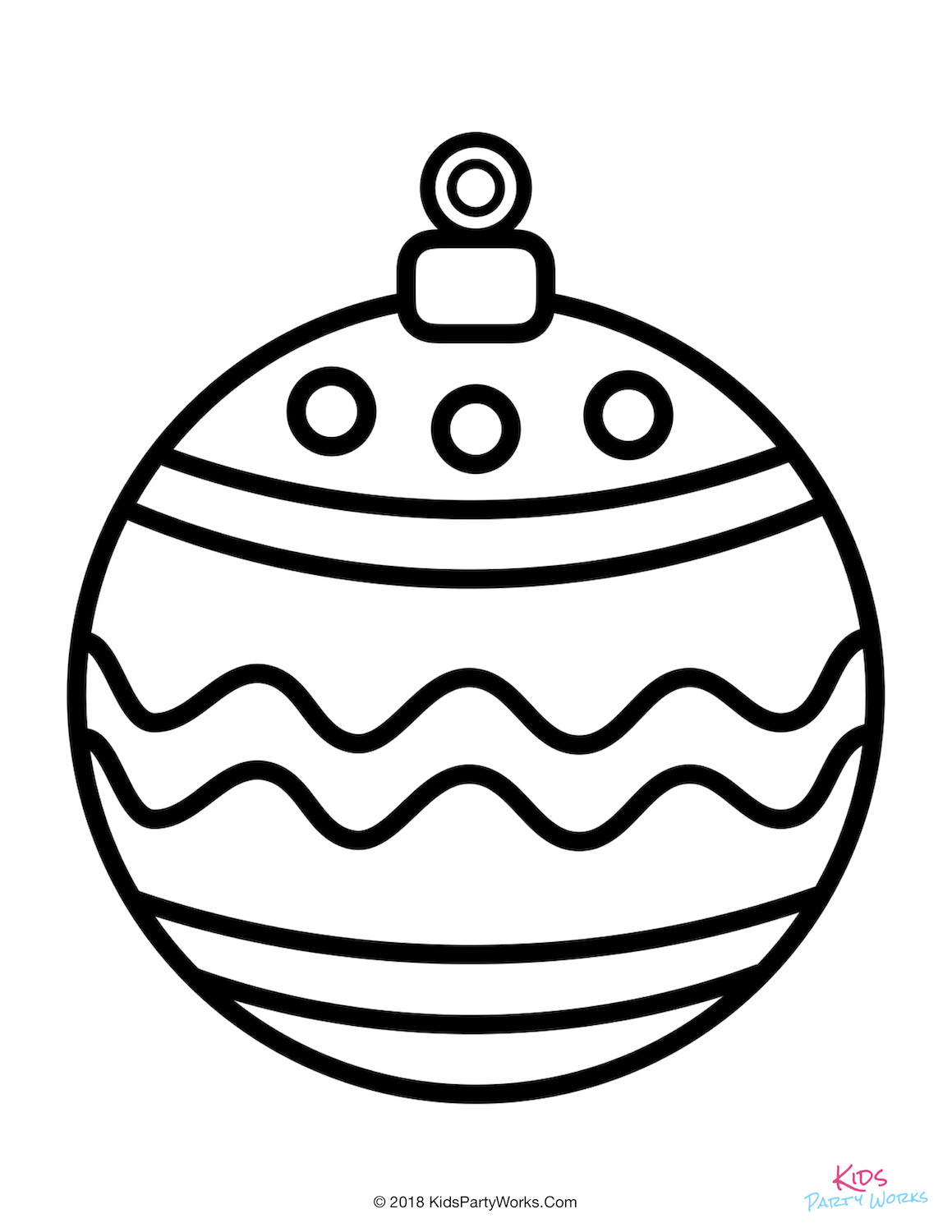 Coloring Pages Christmas Ornaments Printable
 Christmas Coloring Pages