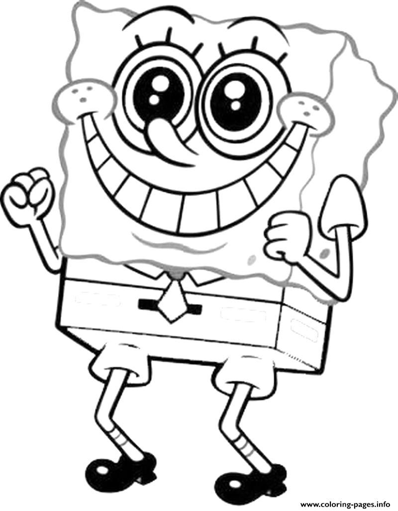 Coloring Pages For Big Kids
 Coloring Pages For Kids Spongebob Big Smilee4ad Coloring