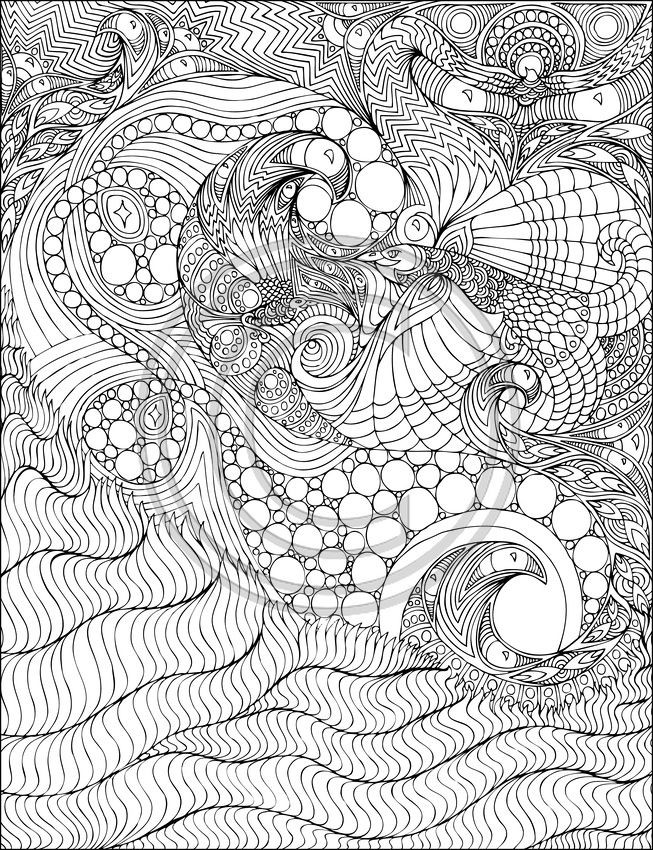 Coloring Pages For Big Kids
 A Coloring Book for Big Kids