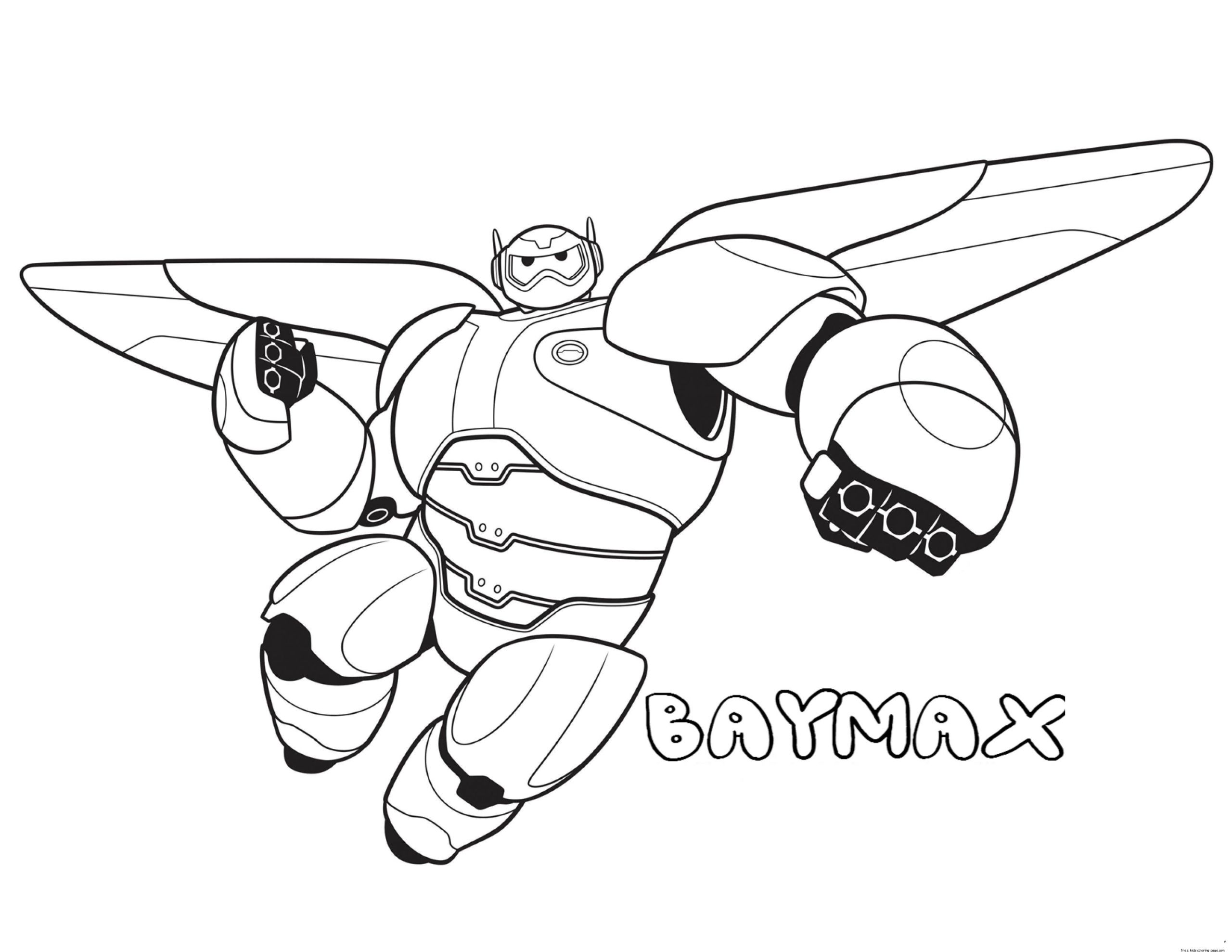 Coloring Pages For Big Kids
 Printable big hero 6 baymax coloring pages for kidsFree