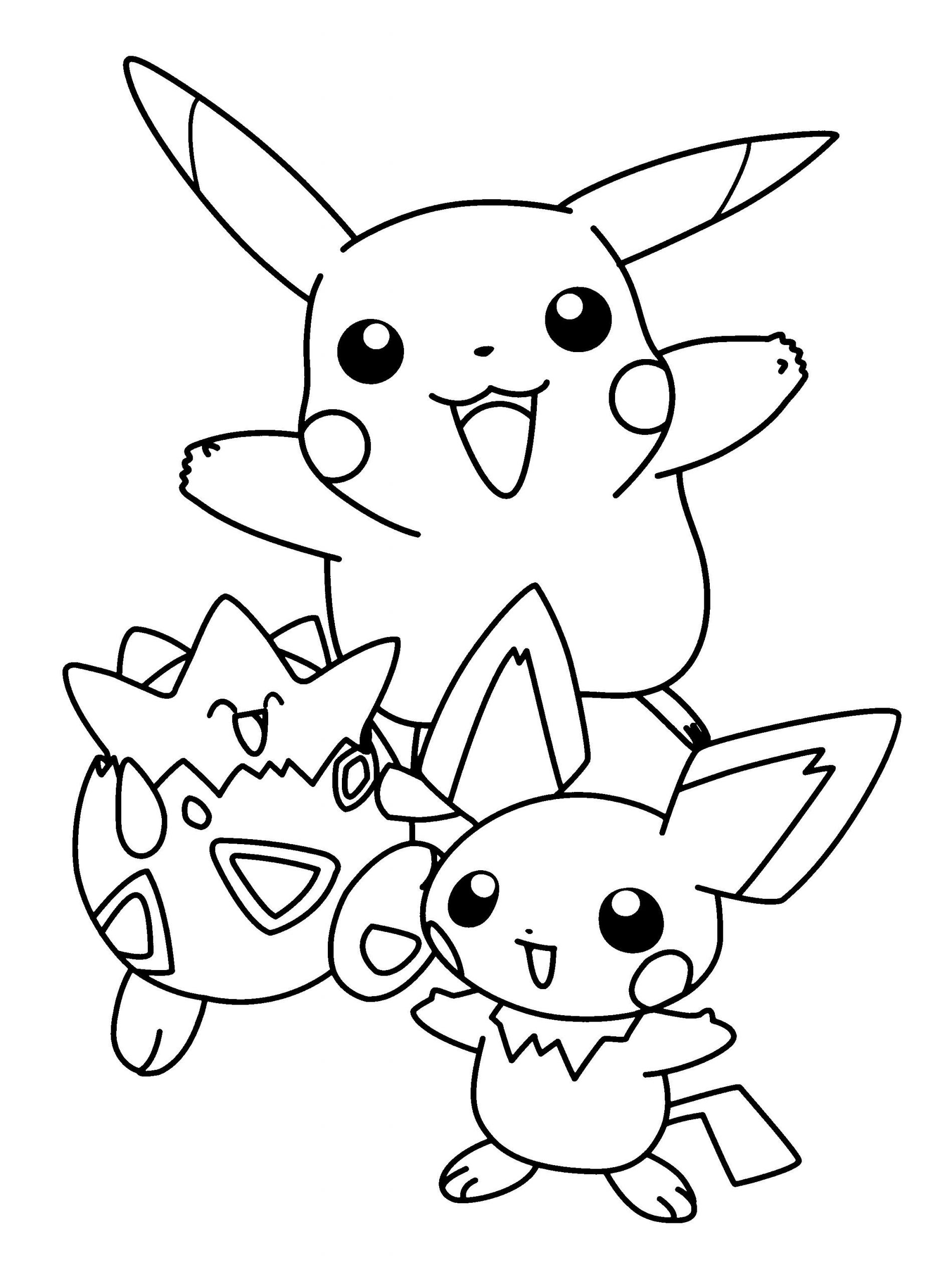 Coloring Pages For Boys Pokemon
 Pokemon Coloring Pages Free Download procoloring
