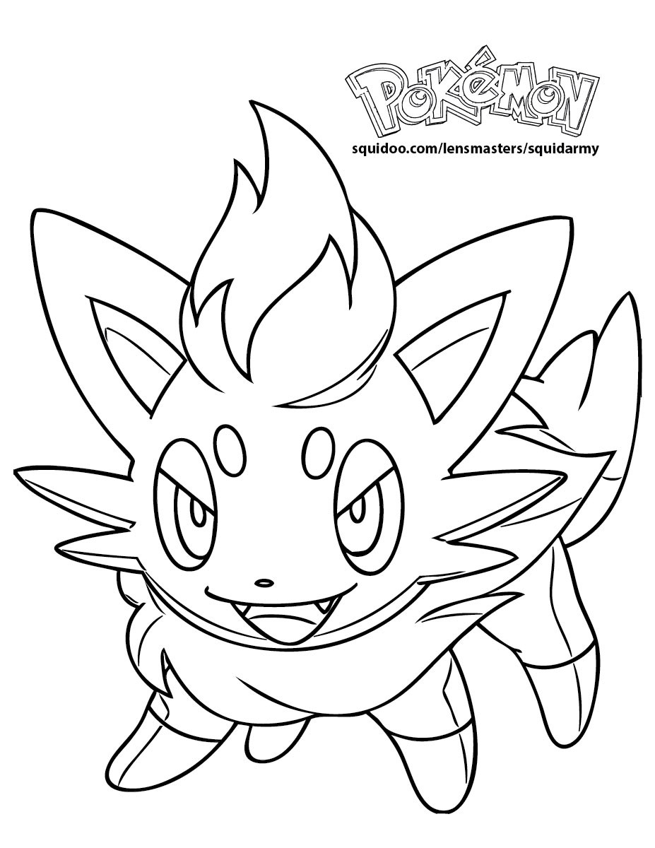Coloring Pages For Boys Pokemon
 Pokemon Coloring Pages