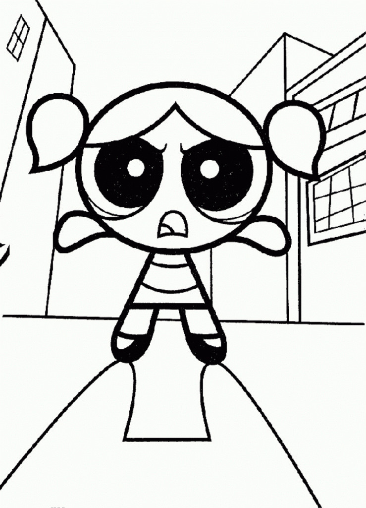 Coloring Pages For Girls Online
 Free Printable Powerpuff Girls Coloring Pages For Kids