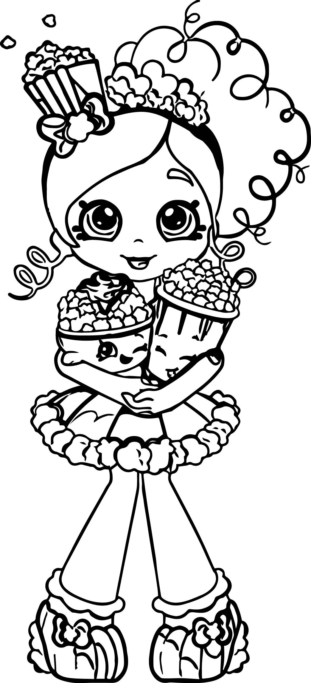 Coloring Pages For Girls People
 Coloring Pages S Hopkins Rainbow Bite Coloring Pages