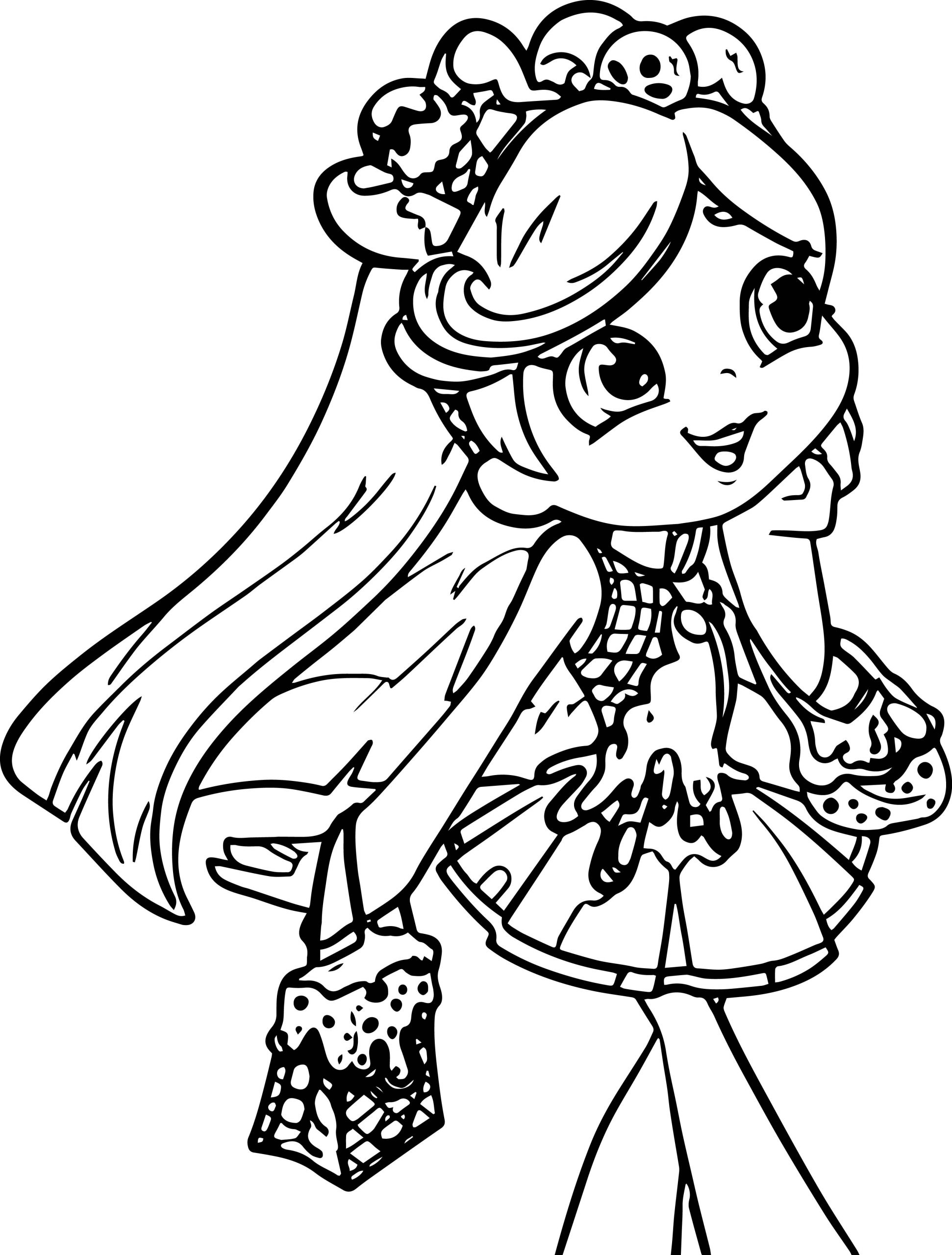 Coloring Pages For Girls Shopkins
 Shopkins Dolls Coloring Pages at GetColorings