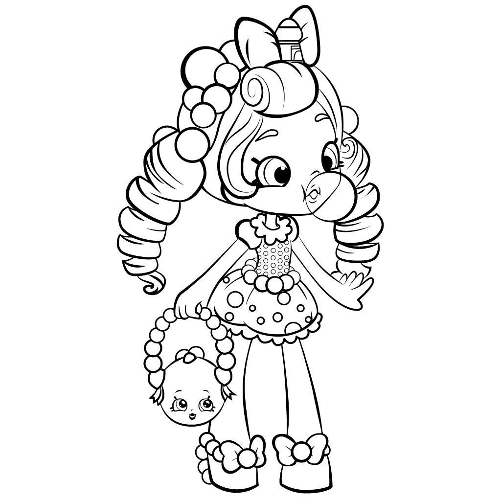 Top 25 Coloring Pages for Girls Shopkins – Home, Family, Style and Art