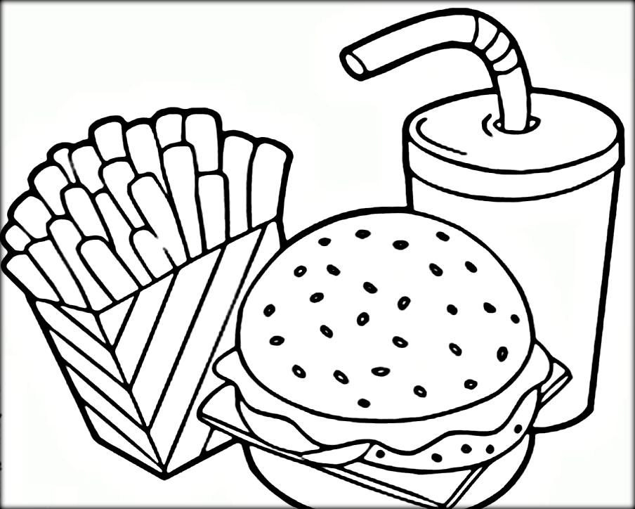 Coloring Pages For Kids Food
 Free Coloring Pages For Kids and Adults Printable Fast