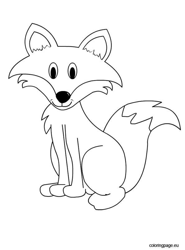 Coloring Pages For Kids Fox
 Related coloring pagesSea animalsSea animals coloring