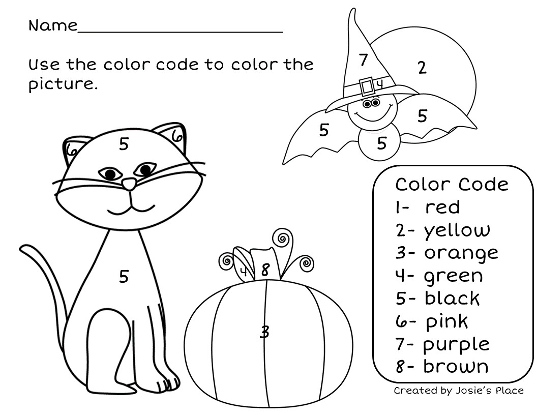 Coloring Pages For Kids Games
 Hopping from K to 2 Halloween