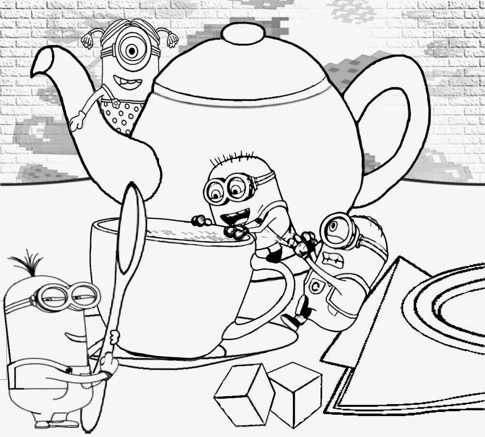Coloring Pages For Kids Minion
 Free Coloring Pages Printable To Color Kids