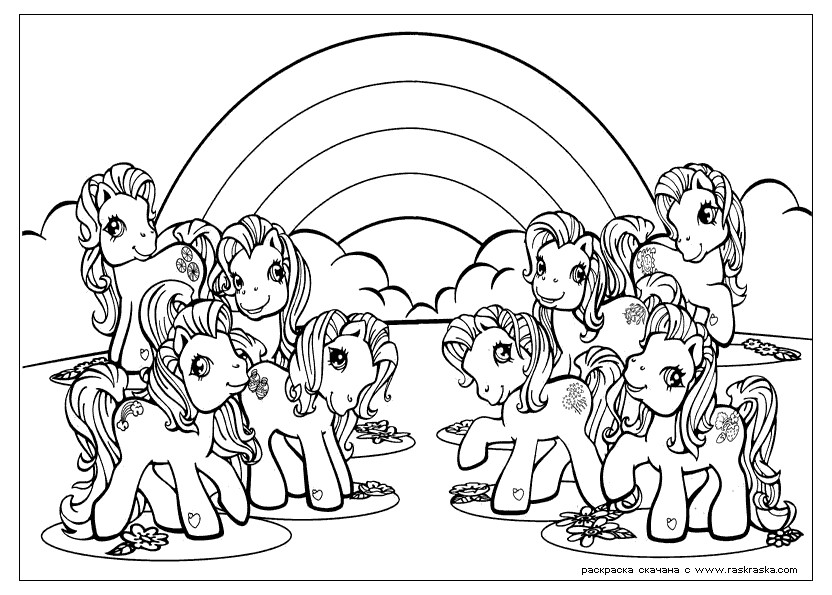 Coloring Pages For Kids My Little Pony
 My Little Pony Coloring Pages for Kids Coloring Pages