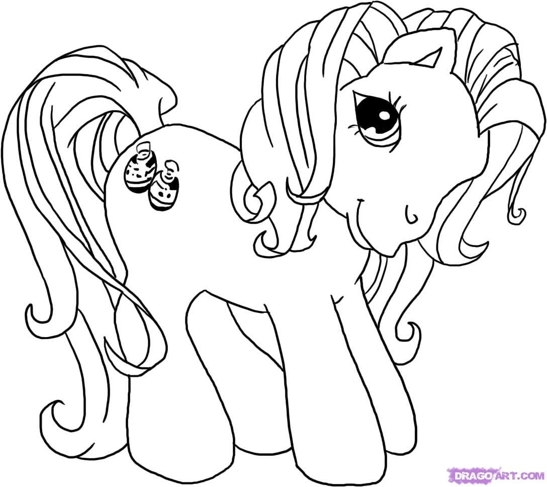 Coloring Pages For Kids My Little Pony
 Mi colección de dibujos My Little Pony