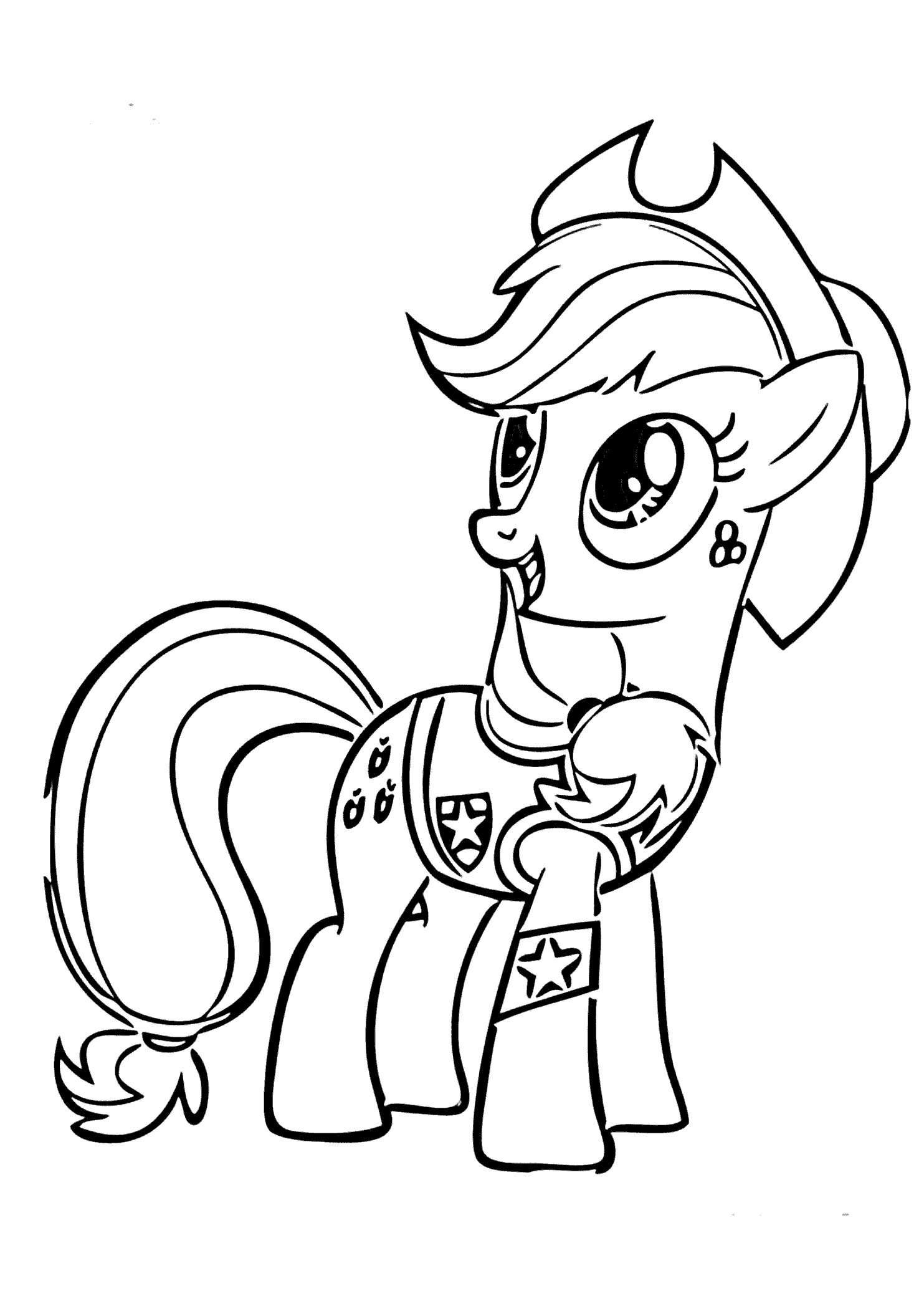 Coloring Pages For Kids My Little Pony
 My Little Pony coloring pages for kids printable free