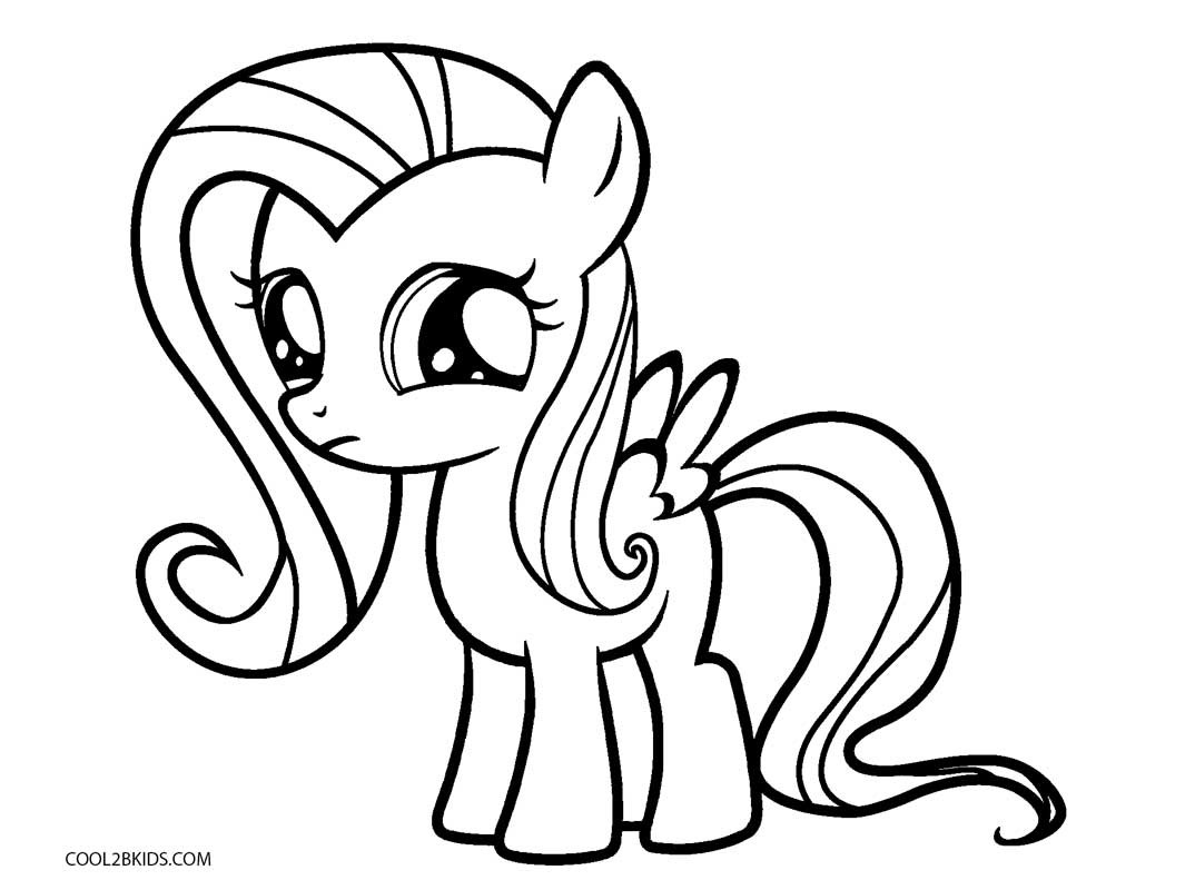 Coloring Pages For Kids My Little Pony
 Free Printable My Little Pony Coloring Pages For Kids