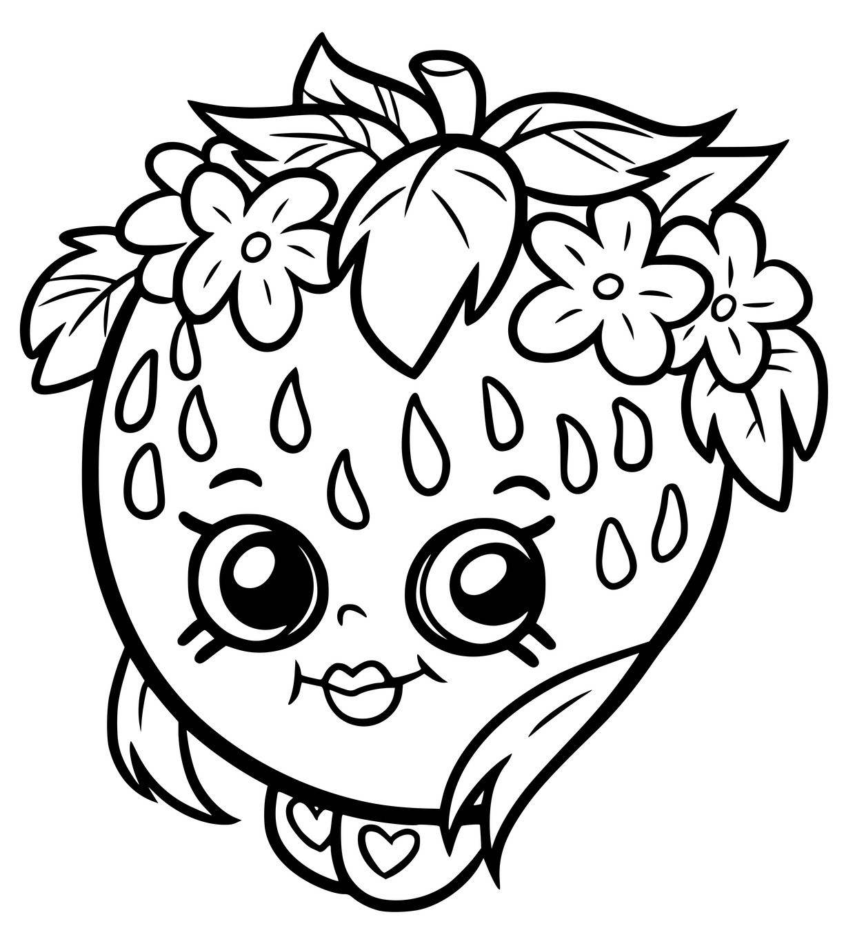 Coloring Pages For Kids Shopkins
 Print Shopkins Coloring Pages Printable