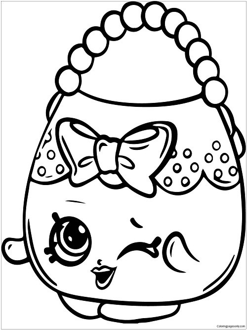 Coloring Pages For Kids Shopkins
 Shopkins Coloring Pages by coloringpagesonly Fan Art