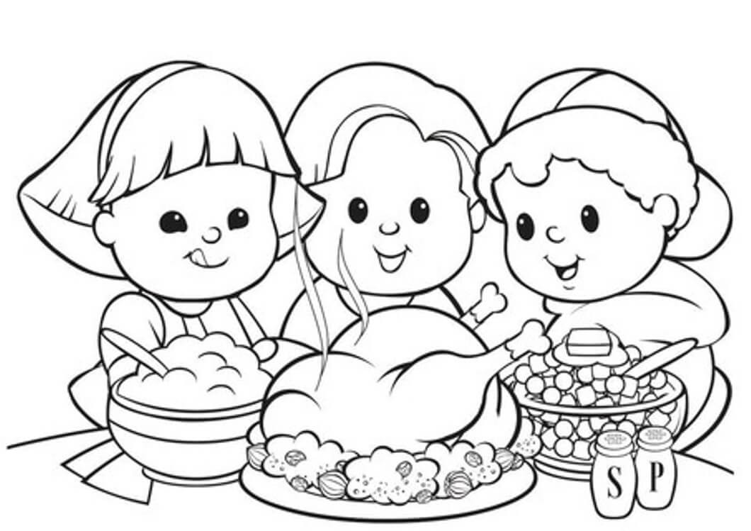 Coloring Pages For Kids Thanksgiving
 Cool Thanksgiving Coloring Pages For Children