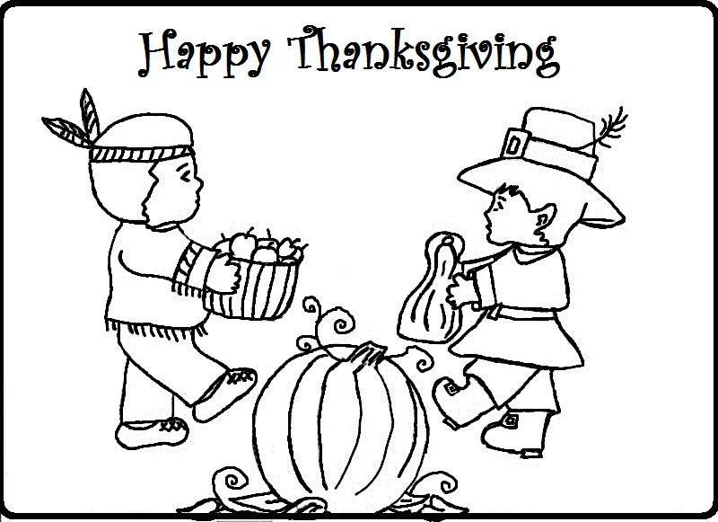 Coloring Pages For Kids Thanksgiving
 Jarvis Varnado Happy Thanksgiving Coloring Pages