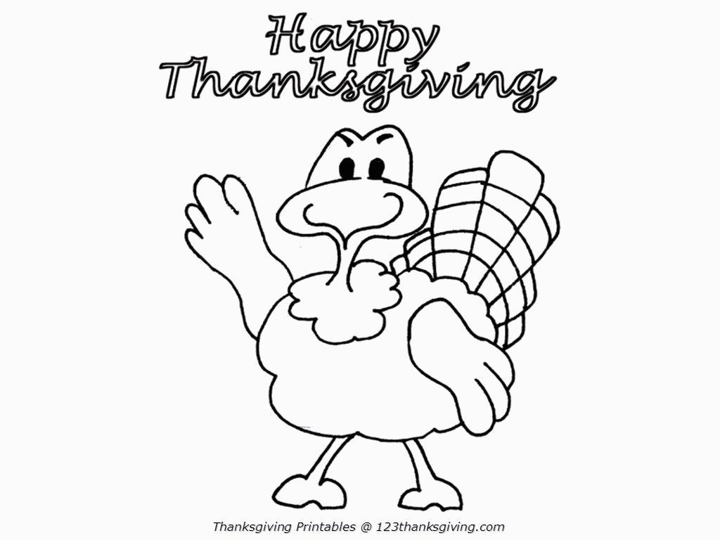 Coloring Pages For Kids Thanksgiving
 Thanksgiving Printables for Kids Coloring Pages