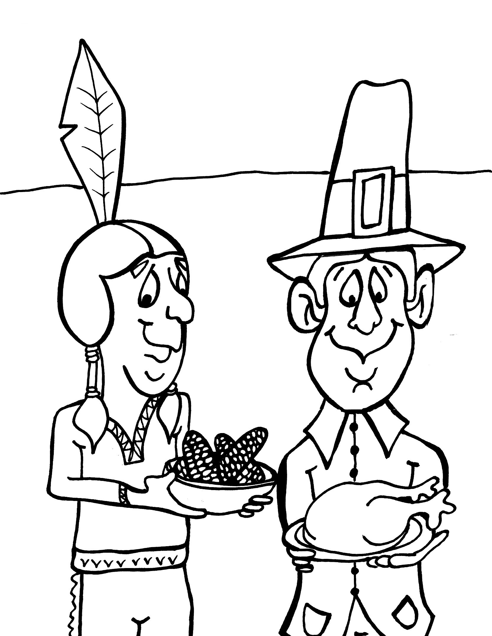 Coloring Pages For Kids Thanksgiving
 Free Printable Thanksgiving Coloring Pages For Kids