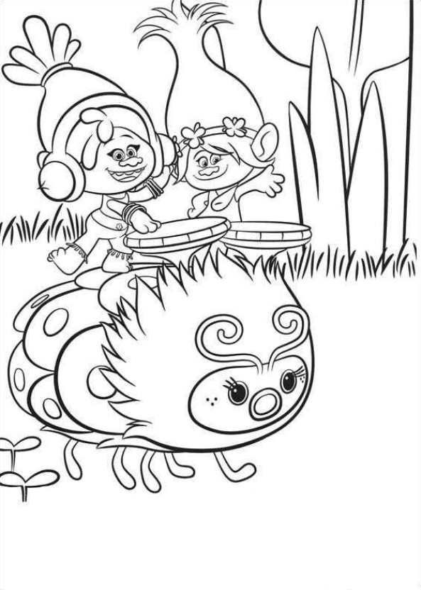 Coloring Pages For Kids Trolls
 26 coloring pages of Trolls on Kids n Fun Kids n