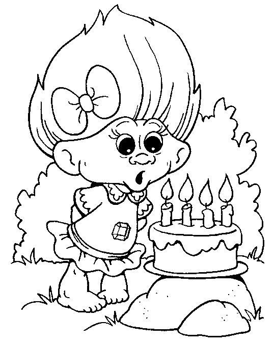 Coloring Pages For Kids Trolls
 Trolls Movie Coloring Pages Coloring Home