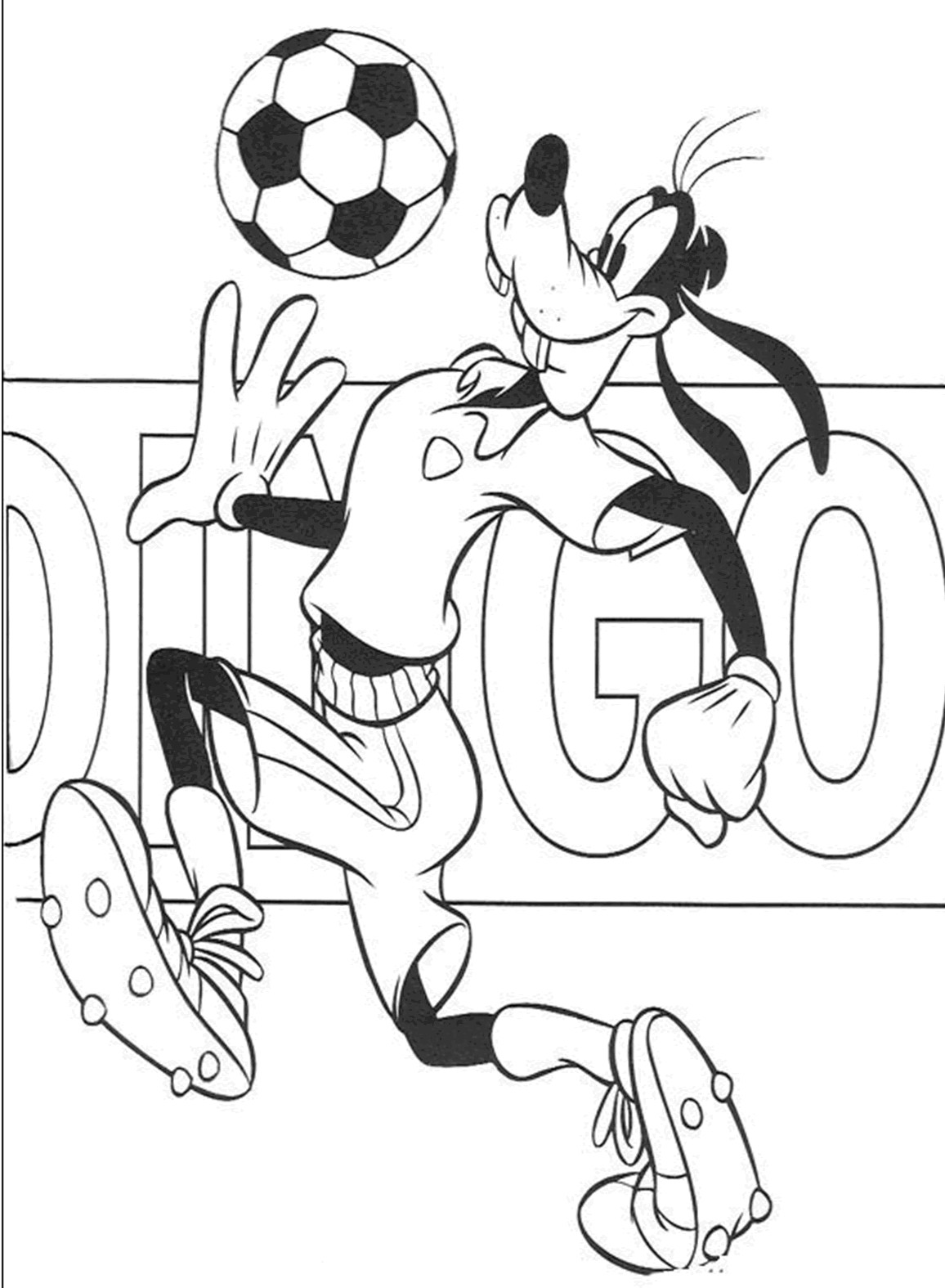 Coloring Pages For Toddlers Printable
 Free Printable Goofy Coloring Pages For Kids