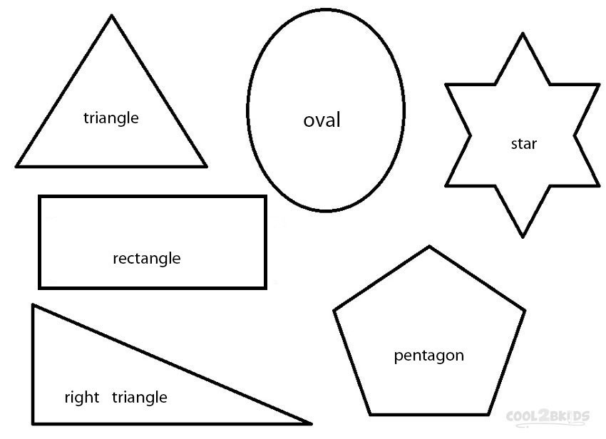 Coloring Pages For Toddlers Shapes
 Coloring Pages Printable Shapes Coloring Pages For Kids