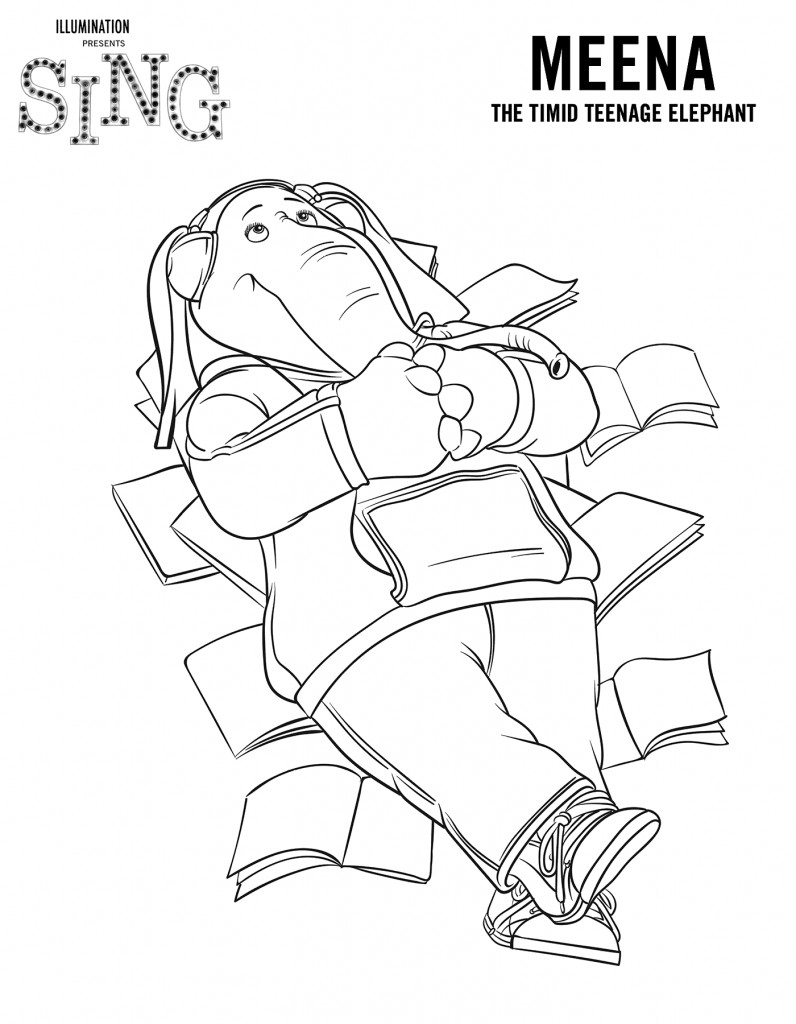 Coloring Pages Free For Kids
 Sing Coloring Pages Best Coloring Pages For Kids