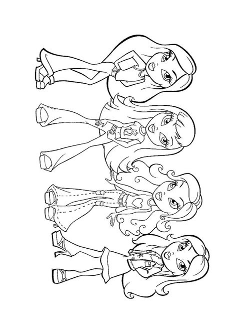 Coloring Pages Girls
 Cute Girl Coloring Pages For Kids Disney Coloring Pages