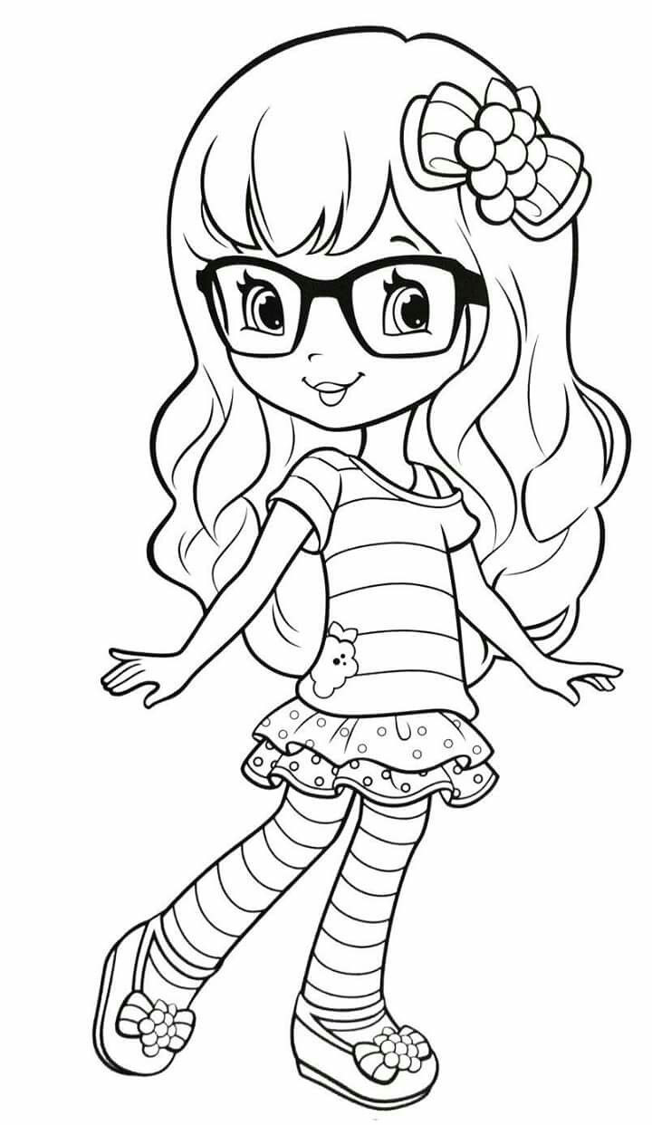 Coloring Pages Girls
 HoB ♥ Plotten